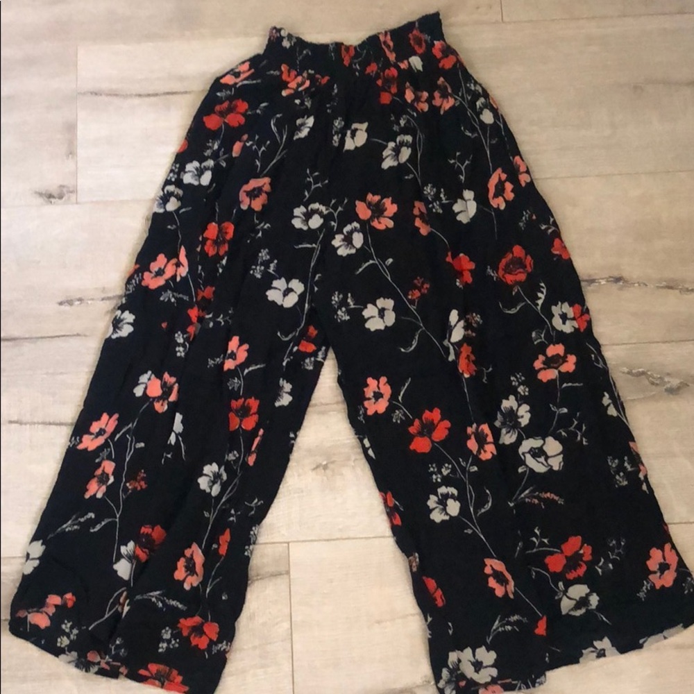 high wasted flow pants